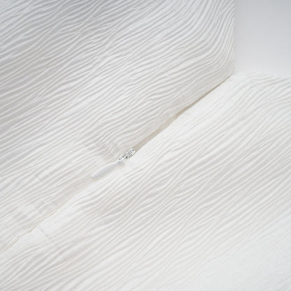 Pétale White Rose Appliqué Maxi Dress