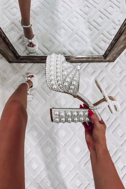 Astella Pearl Platform Heels