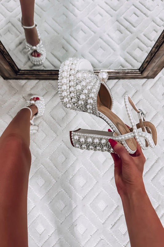 Astella Pearl Platform Heels