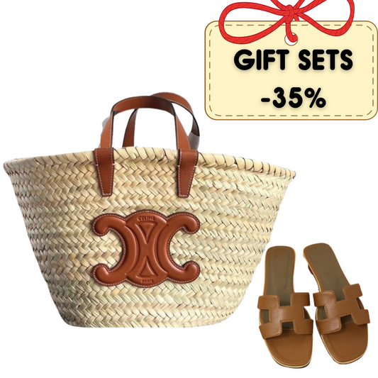 GIFT SET: CE TRIOMPHE CE PANIER &amp; HM ORAN FLAT BROWN