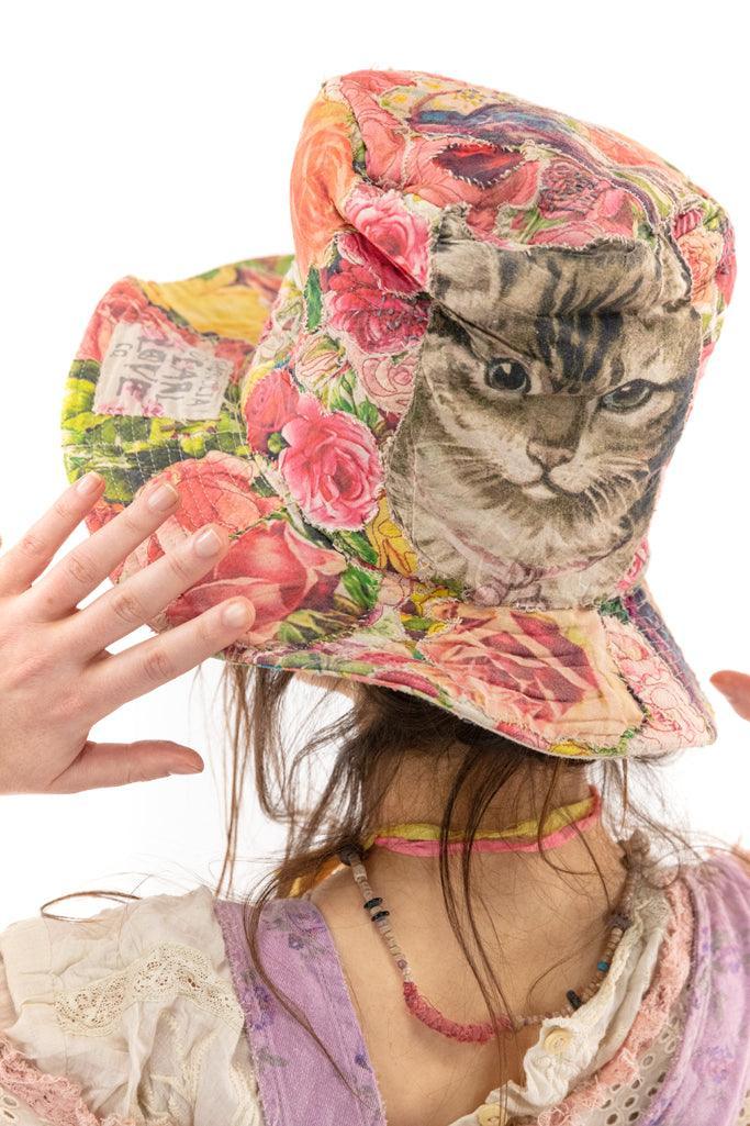 Floral Hemingway Top Hat