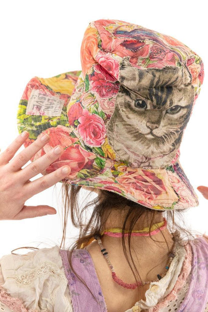 Floral Hemingway Top Hat