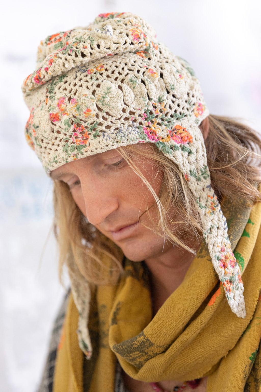 Floral Crochet Hanne Hat