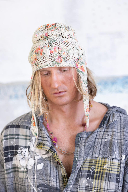 Floral Crochet Hanne Hat