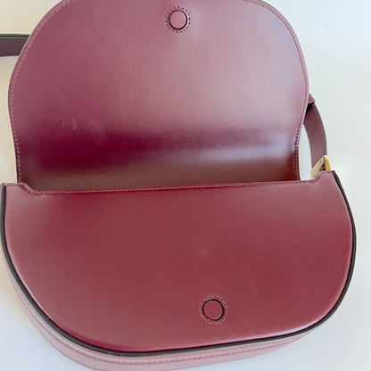 Burberry Leather Small Olympia Bag