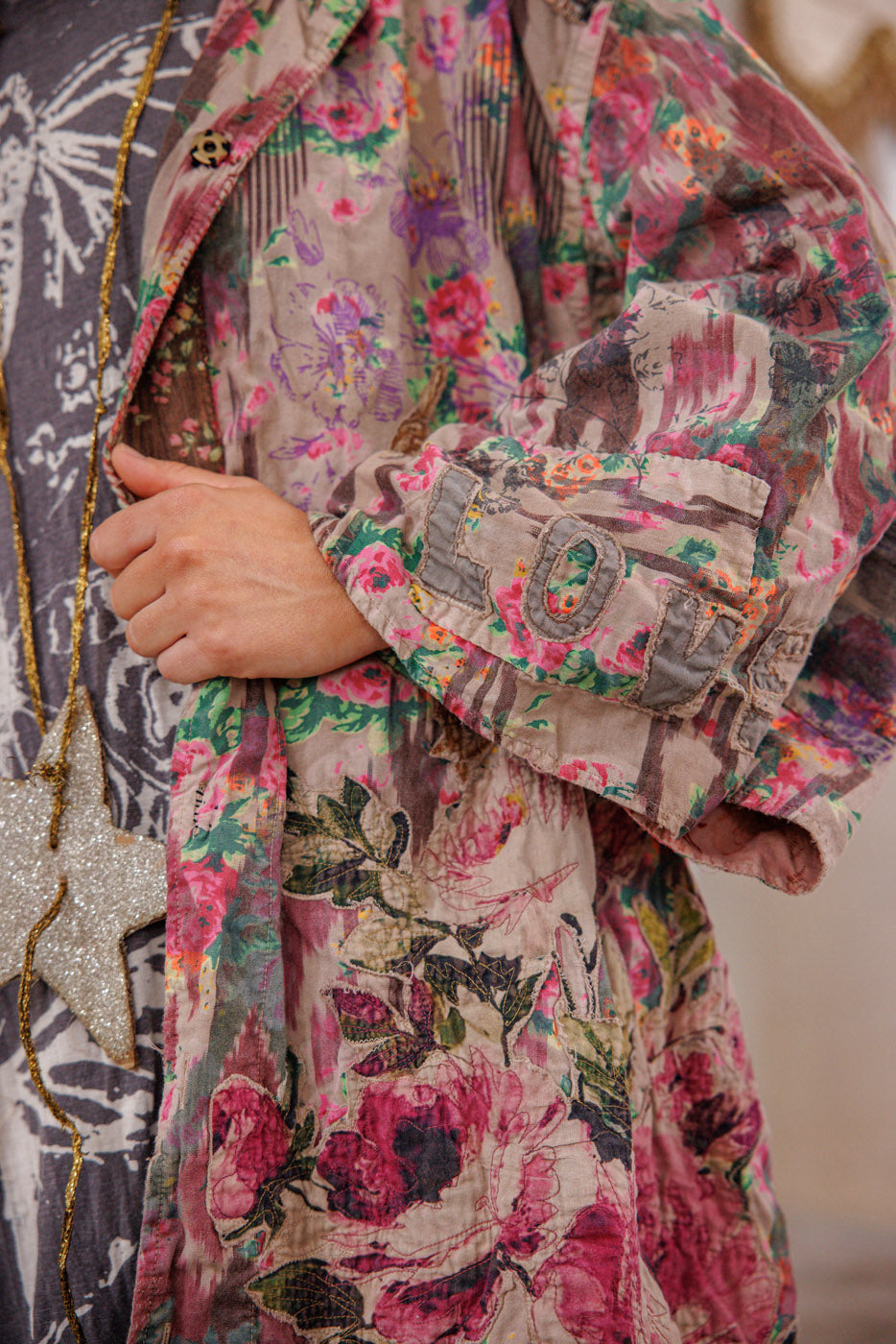 Appliqué Cyrene Coat