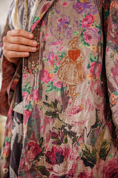 Appliqué Cyrene Coat