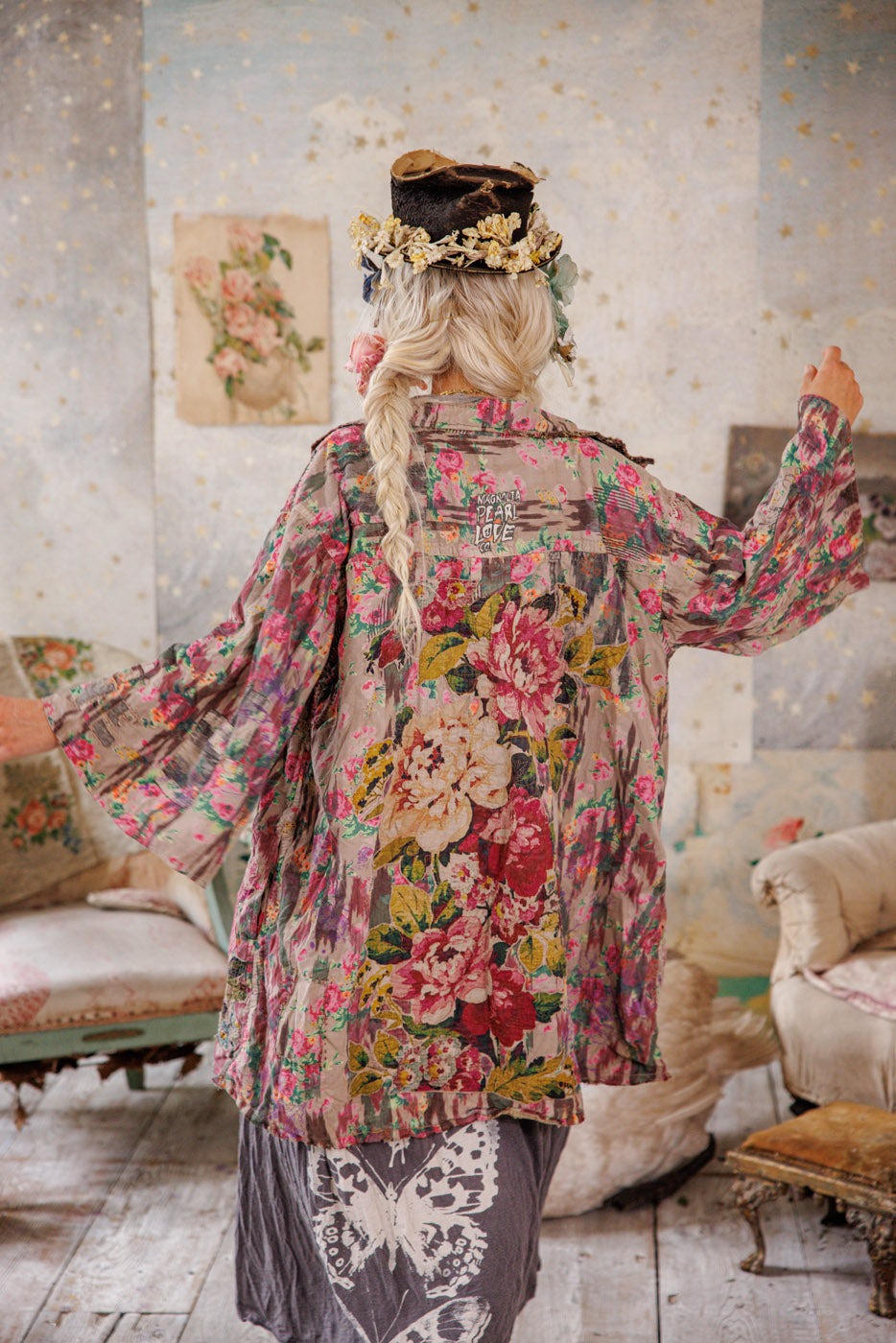 Appliqué Cyrene Coat