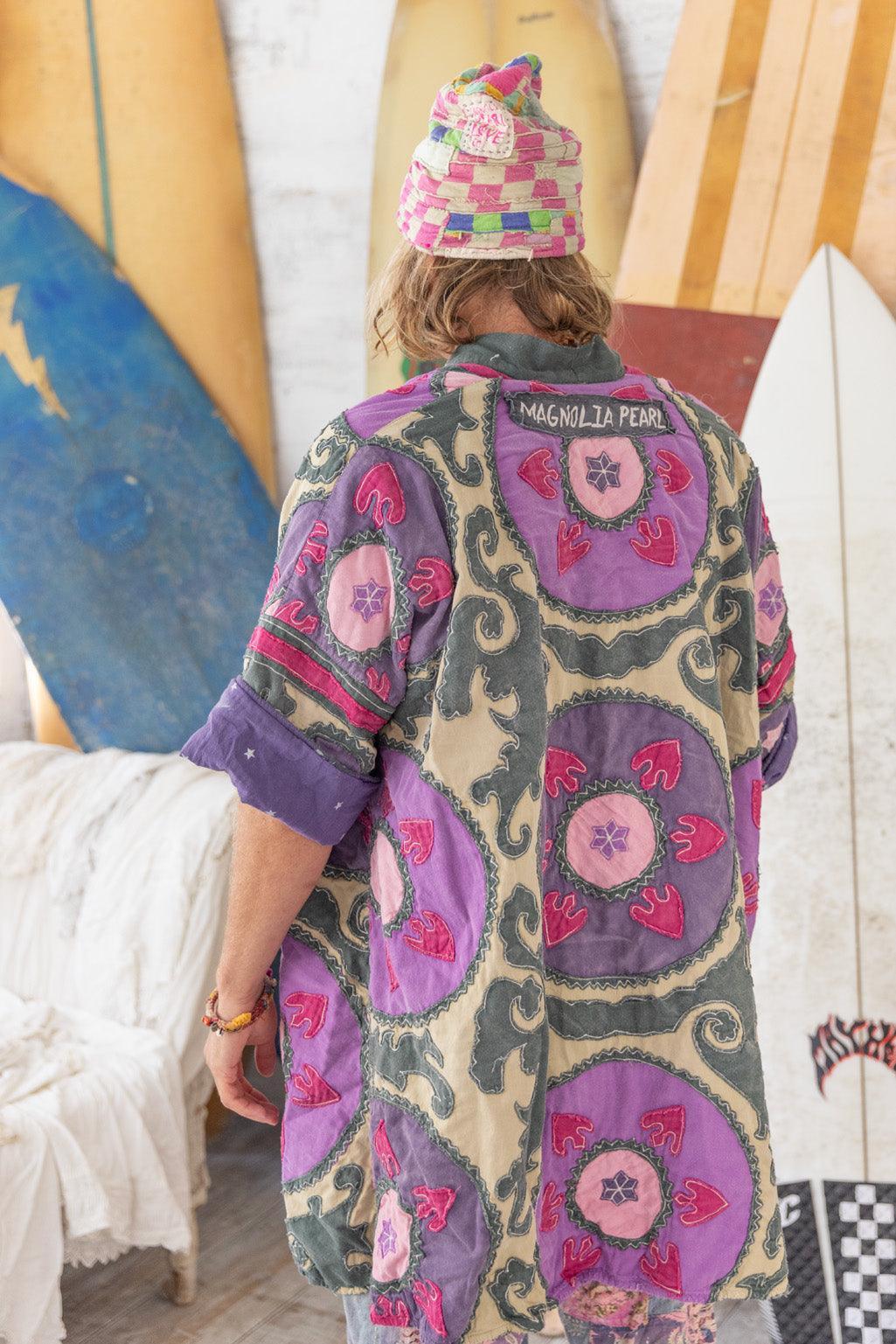 Appliqué Hippie Coat