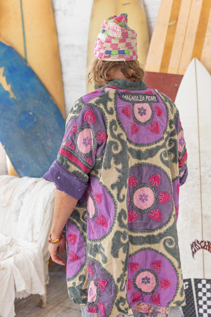 Appliqué Hippie Coat