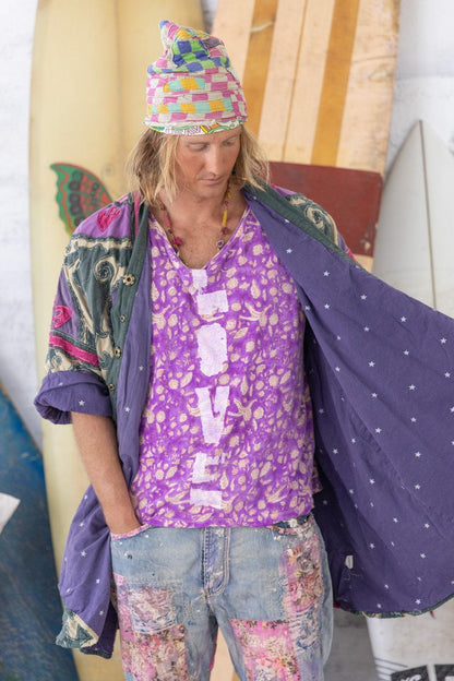 Appliqué Hippie Coat