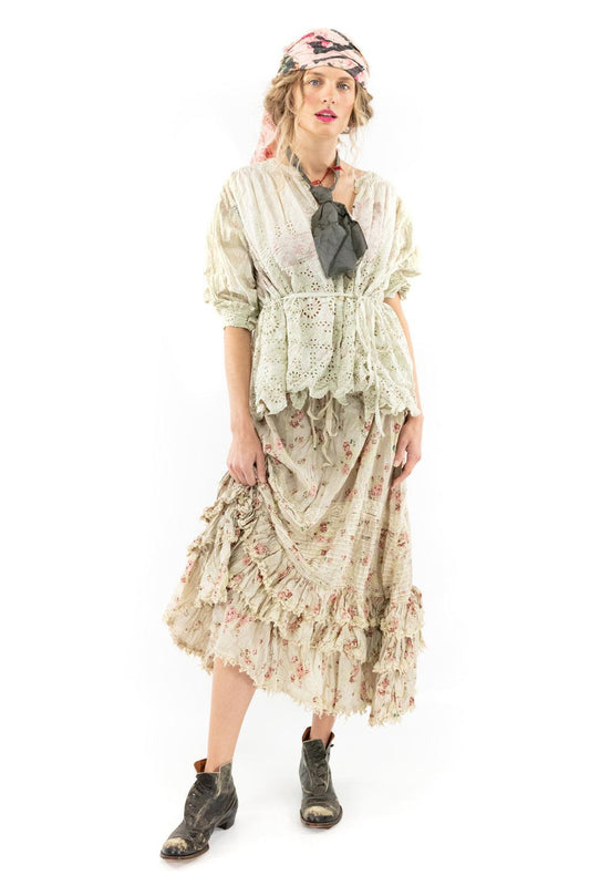 Eyelet Flannery Smock Jacket