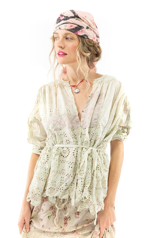 Eyelet Flannery Smock Jacket