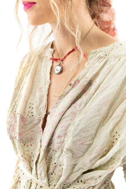 Eyelet Flannery Smock Jacket