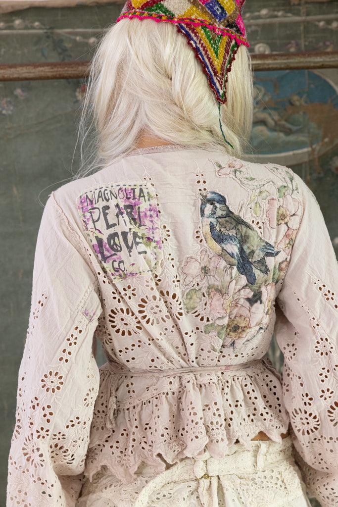 Eyelet Lise Lotte Piano Shawl