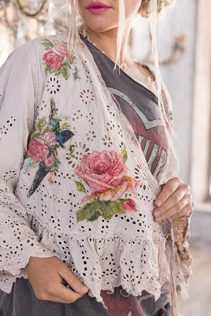 Eyelet Lise Lotte Piano Shawl