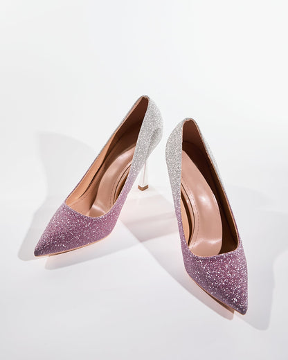 Kylie Sparkle Pumps In Ombre