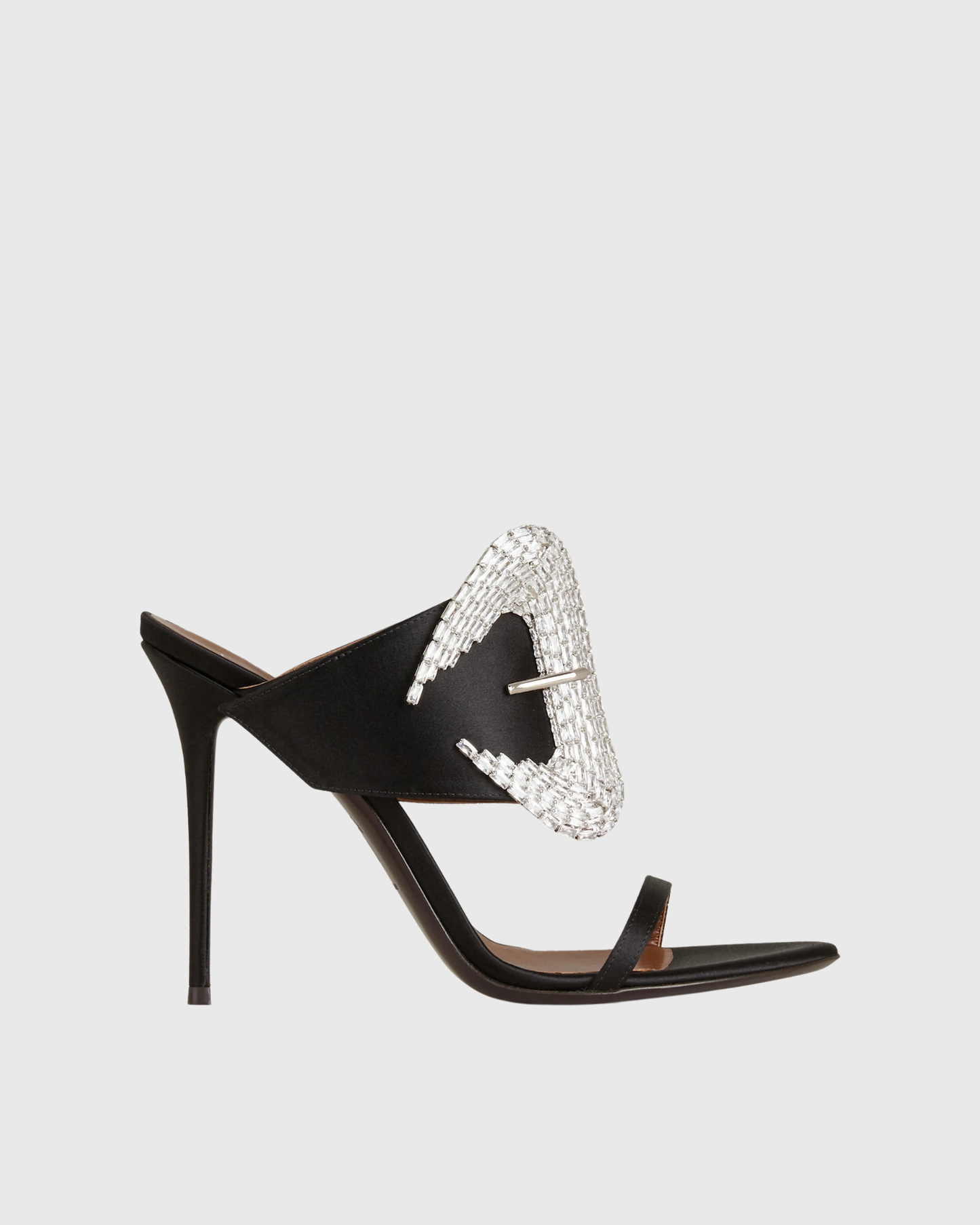 Luz Rhinestone Buckle Strap Sandals