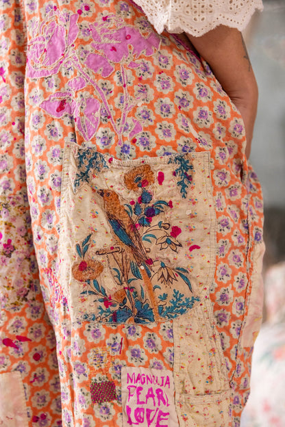 Appliqué Love Overalls