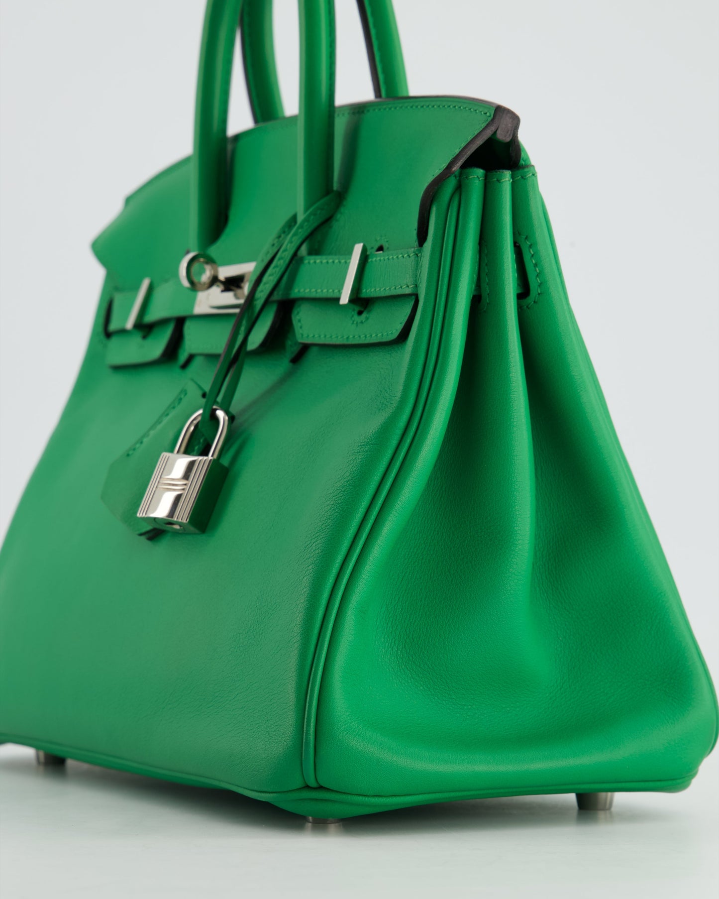 *FIRE PRICE* Hermès Birkin Bag 25cm Bamboo in Swift Leather with Palladium Hardware Bag
