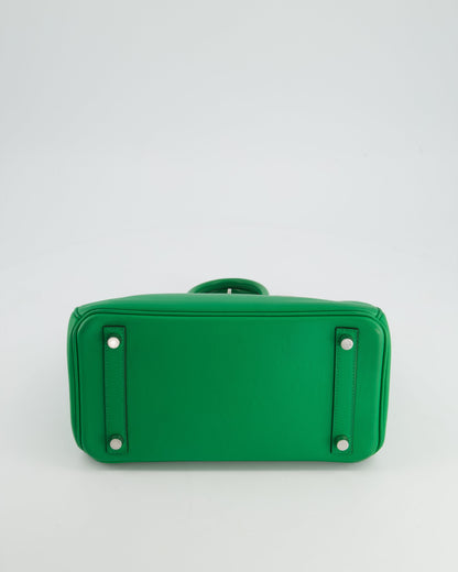 *FIRE PRICE* Hermès Birkin Bag 25cm Bamboo in Swift Leather with Palladium Hardware Bag