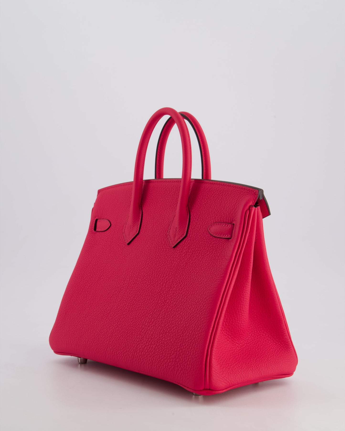 *RARE* Hermès Birkin 25cm Bag in Rose Mexico Togo Leather with Palladium Hardware