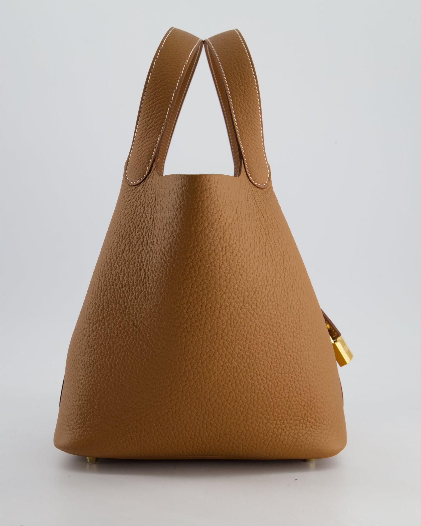 *RARE* Hermès Picotin Lock Bag 22cm in Gold Clemence Leather with Gold Hardware