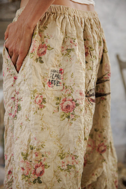Floral Patchwork Garçon Pants