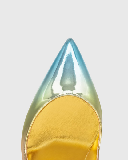 Maia Patent Leather Pumps In Ombre