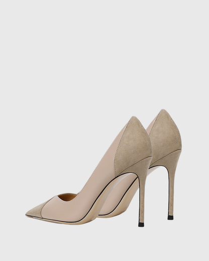 Robin Beige Splicing Pumps