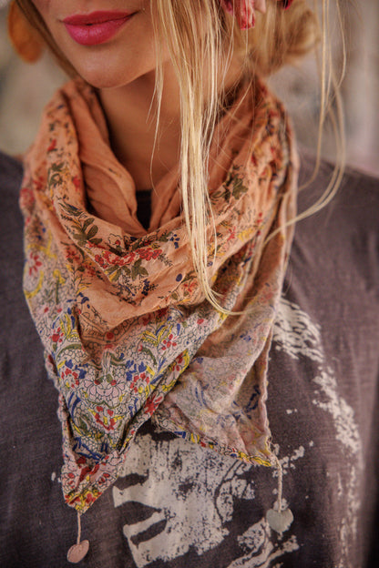 Agathe French Floral Scarf
