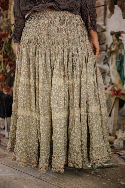 Floral Chrystal Skirt