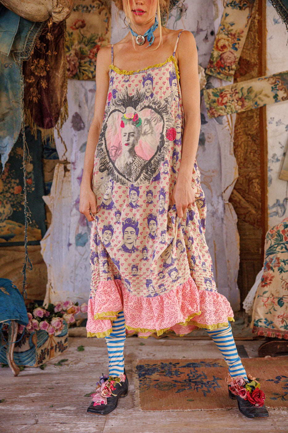 Frida Corazón Llameante Clementine Slip