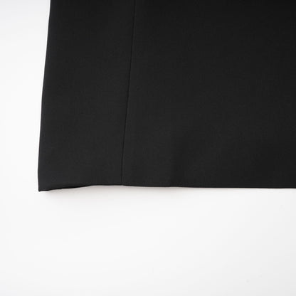 Magali black hourglass mini dress