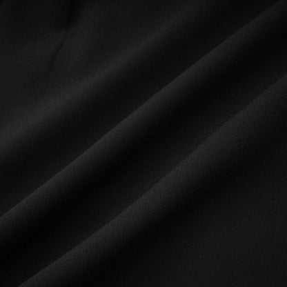 Magali black hourglass mini dress