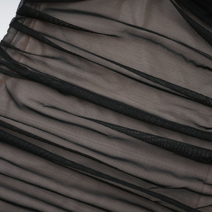 Safiya fishtail draped dress
