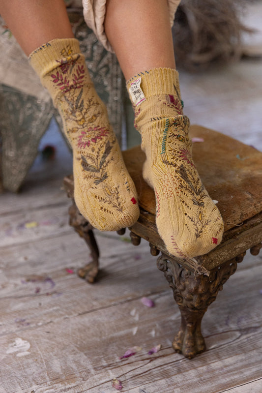 Floral Lil' Dipper Socks