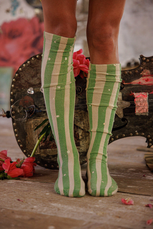 Art Class OTK Socks