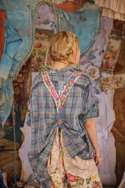 Embroidered Floral Shae Suspenders