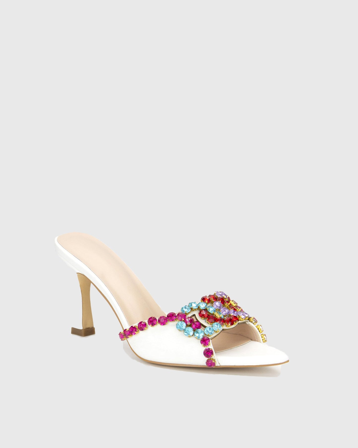 Sarah Color Rhinestone Slippers