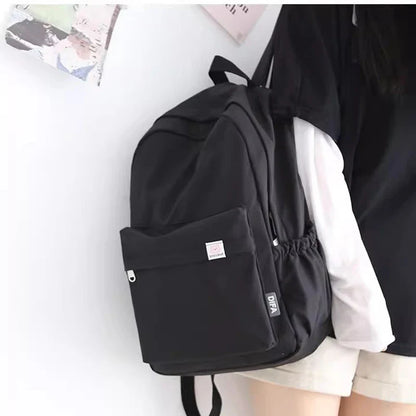 FlexPack Solid Color School Backpack