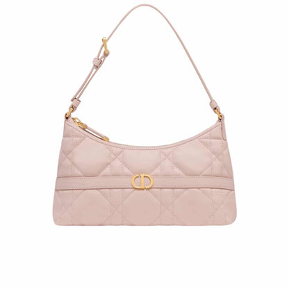 DIOR MISS CARO CIGALE MINI BAG POWDER PINK 23CM S5232UHAG M413