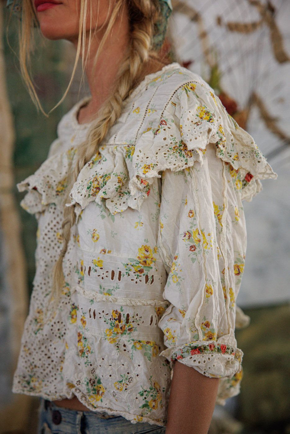 Eadred Eyelet Blouse