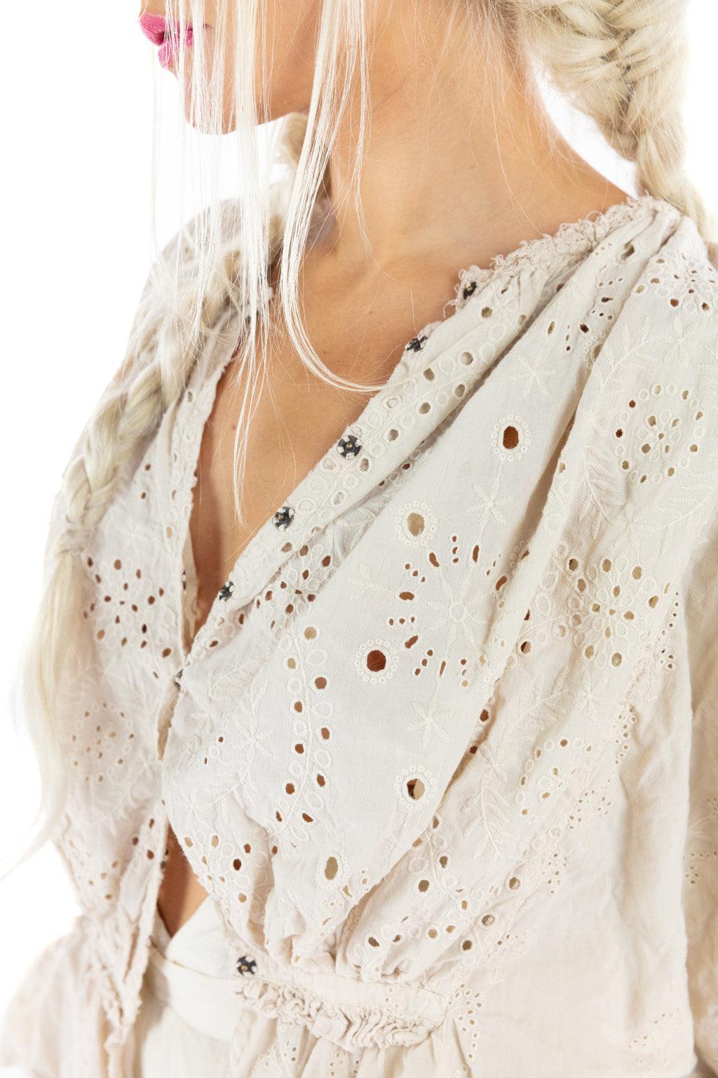 Eyelet Teylani Blouse