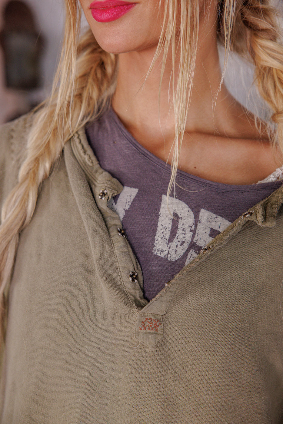 Fleece Riehl Henley