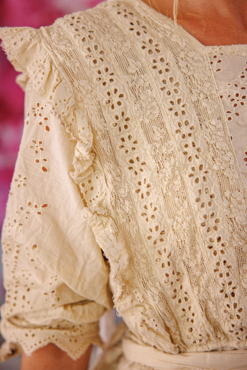 Eyelet Rosario Blouse