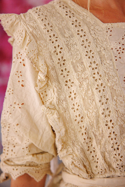Eyelet Rosario Blouse