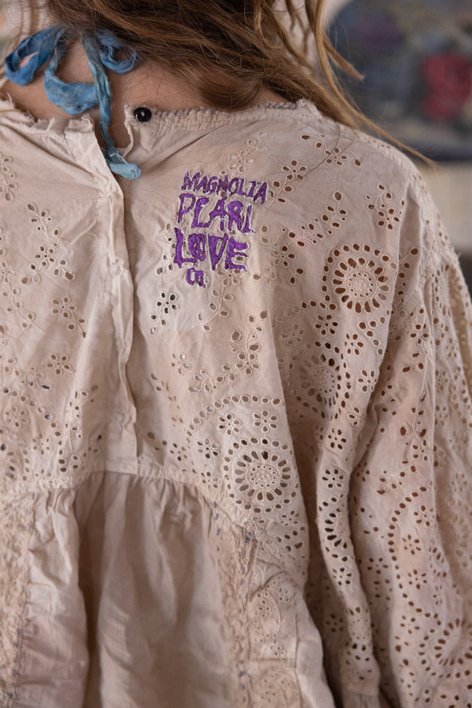 Eyelet Dea Blouse