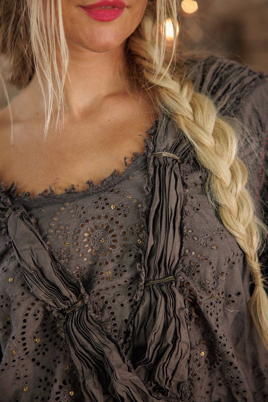 Eyelet Nonnie Belle Blouse