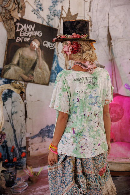 Floral Songbird Art Class Tee